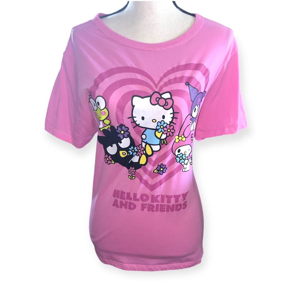 Pink Hello Kitty and Friends Tshirt